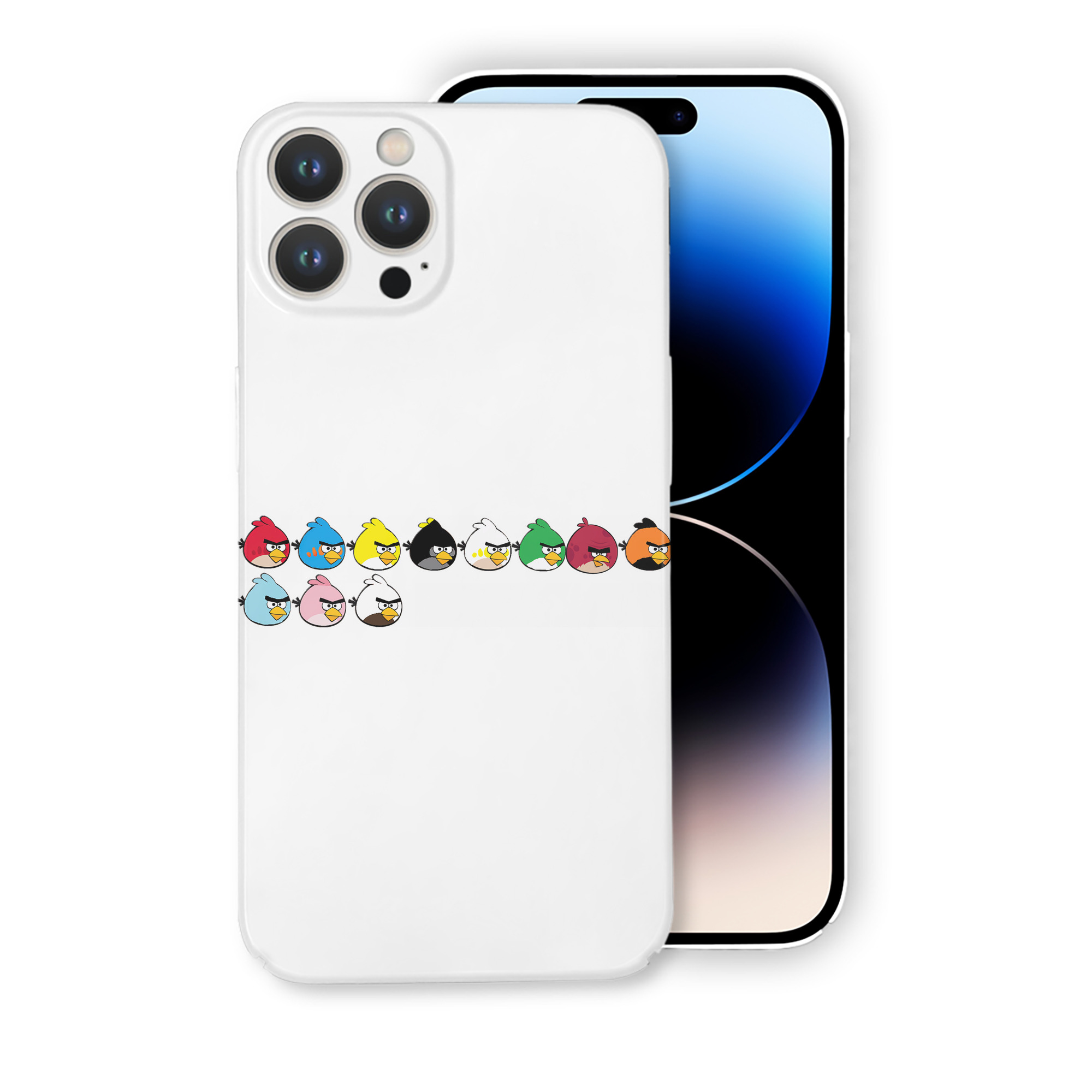 （画像用） Angry Birds アングリーバード 【iPhone 14シリーズ対応】ハードケース